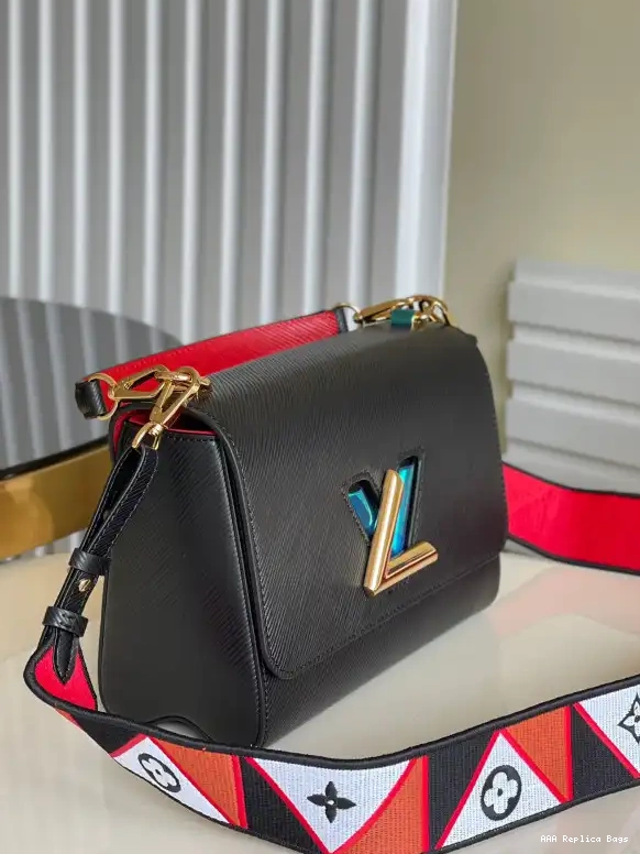 Aaa replica bags TWIST VUITTON LOUIS MM 0706